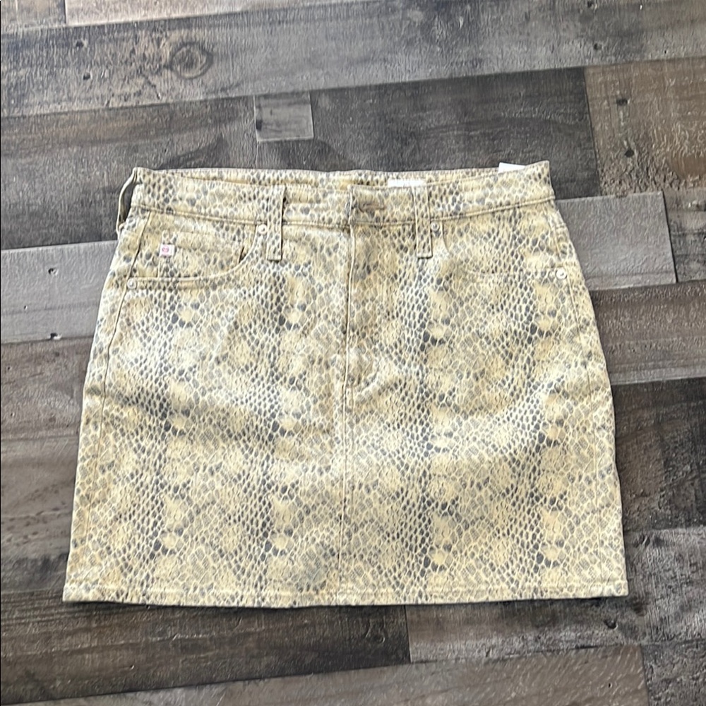 Adriano Goldschmied the Vera mini shirt Stylish Snake Print